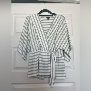 Ann Taylor wrap shirt